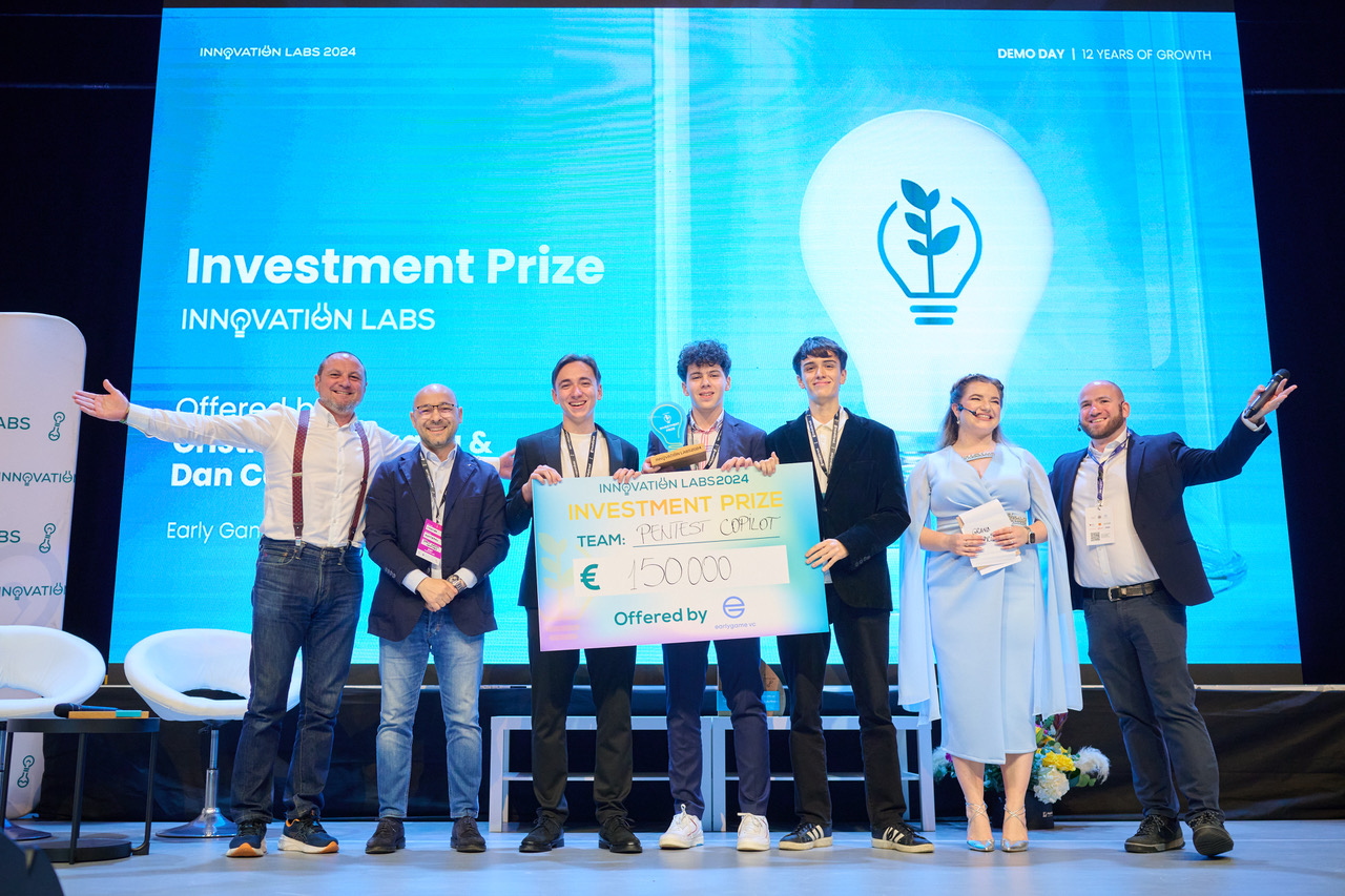 Early Game invests €500,000 in two of the finalist startups at Innovation Labs 2024